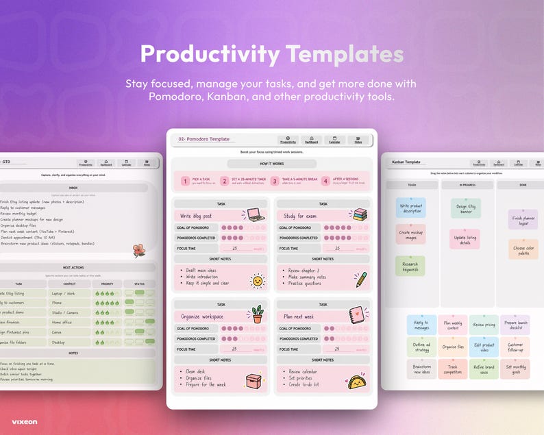 OneNote Planner 2026 2027 2028 Digital Planner Monthly, Weekly & Daily Planning System Fully Editable All-in-One Organization Planner image 9