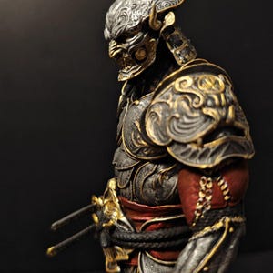 Yoshimitsu – Tekken 3D Print Model STL | Figurka samuraja ninja | Statuetka postaci z gry