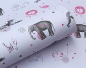 Gift Wrap: 5 x Sheets of Wrapping Paper Animal Circus Design
