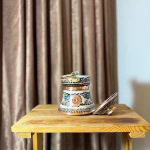 Handmade Copper Bucket: Turkish Yoghurt Bakrac, 40oz Storage