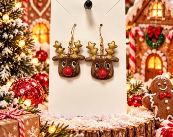 Red nose, reindeer