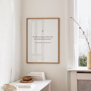 Throne of Glass Quote Art Print, “The World Needs more Healers” | Assassin’s Blade Celaena Sardothien, Digital Download