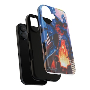 Spider-Man Tough Phone Case, Superhero Mobile Cover, Kids & Teens Gift, Comic Book Style Protection, Unique Celestial Gadget Accessory