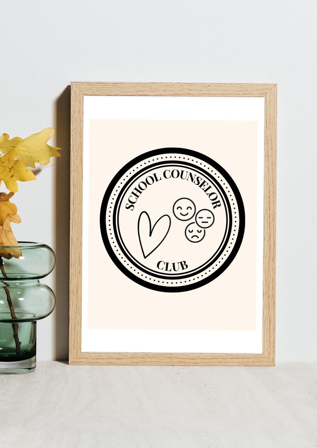 School Counselor Club Print | Printable Counselor Office Decor ...