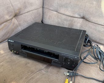 Sony SLV-N50 VHS Video Cassette Recorder vcr Tested Working RCA Cables Included