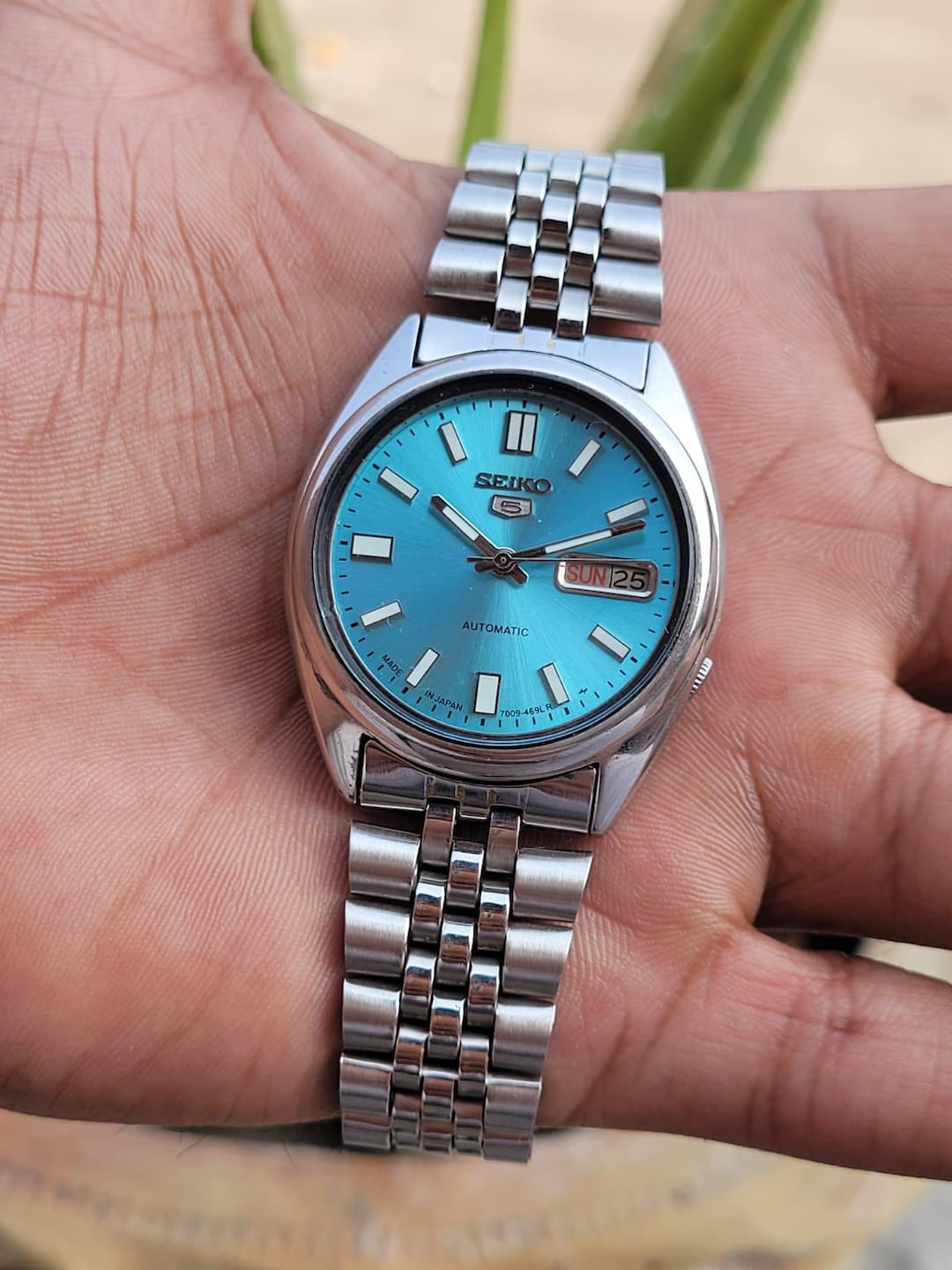 Seiko 5 Automatic SNXS Ice Blue Dial Men s Vintage Watch 21 Jewels seiko-5-automatic-snxs-ice-blue-dial-men-s-vintage-watch-21-jewels