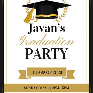 Graduation Invitation