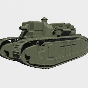半装軌式超重戦車 Char 2C bis Champagne (フランス、第二次世界大戦)
