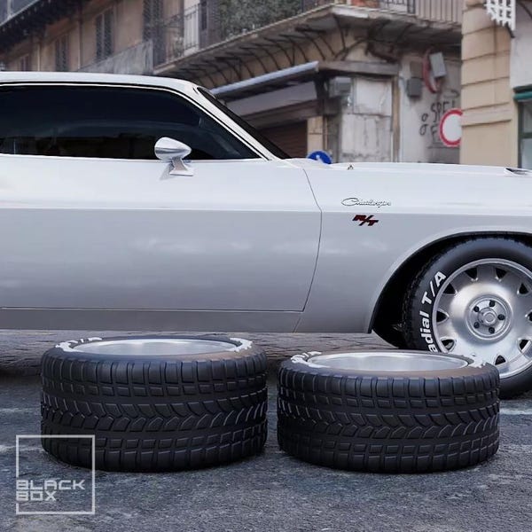 1/24 Scale Resin Full Wheel Rallye Style For Scale Modeling