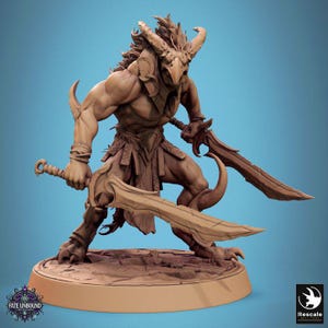 Skorath Pack 1 | 10 Miniatures | Rescale | Fate Unbound | Resin | Fantasy | RPG | Tabletop Games | NPC | DnD | 5e