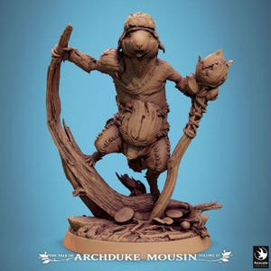 Life Scenes | 10 Miniatures | Rescale | The Tale Of Archduke Mousin Volume III | Resin | Fantasy | RPG | Tabletop Games | NPC | DnD | 5e