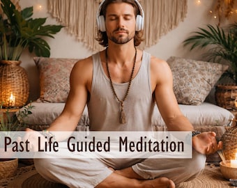Past Life Guided Meditation | A Journey Into Your Soul Essence | Intuition & Inner Wisdom Awakening | Aura Cleansing (MP3 Download)