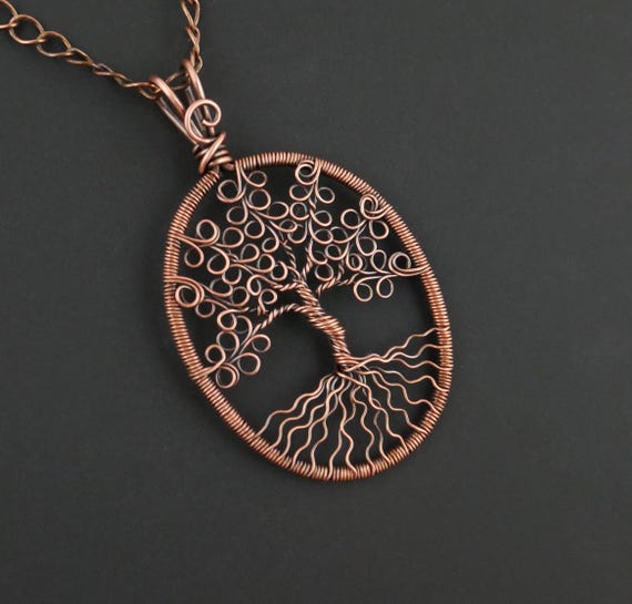 Elegant Copper-Toned Necklace s-l400.jpg main image 2