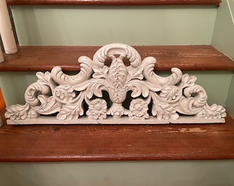 Architectural scroll/pellmet/Shabby Chic decor / Cottage / Only one !