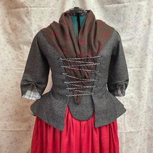 18th Century Womens Wool  Jacket