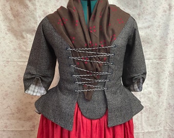 18th Century Womens Wool  Jacket