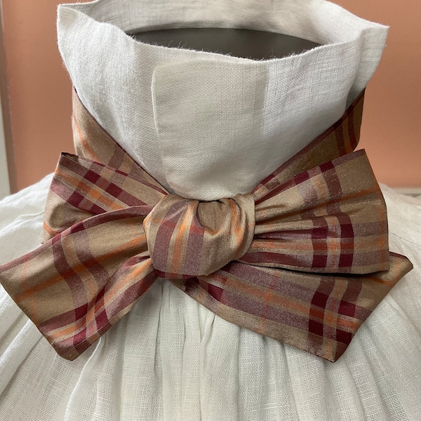 Mens Silk Neck Ties / Mid - Late 19th Century / Reenacting