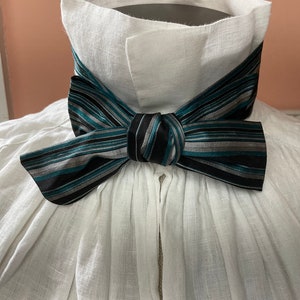 Mens Silk Neck Ties / Mid - Late 19th Century / Reenacting