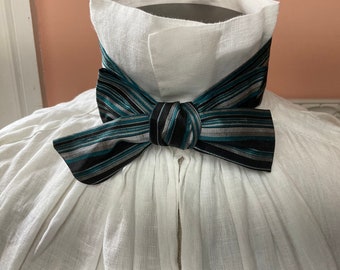 Corbatas de seda para hombres / Mediados y finales del siglo XIX / Recreación histórica