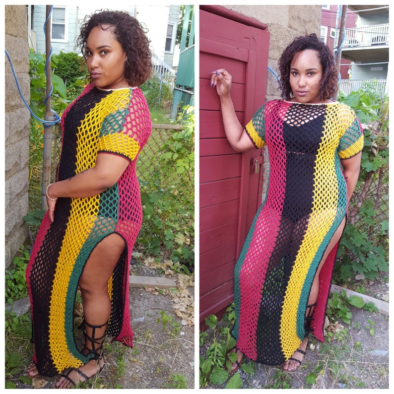 Rihanna WORK Dance Hall Dress Etsy