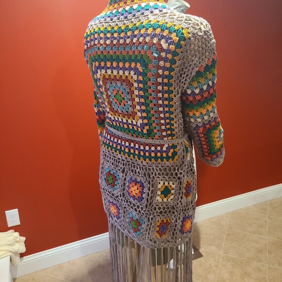 Rasheeda Granny Square Cardigan - Etsy
