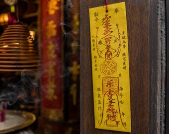 Tradition Fu taoïste chinoise, Talisman de protection, Grimoire en 6 langues (PDF), Livre des Ombres