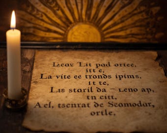 historical folk birth-blessing lore , Devotional Blessing Charm , Grimoire 6 Languages PDF, Book of Shadows Page