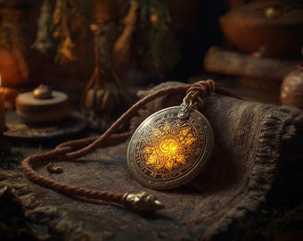 Amulette de protection, talisman populaire contre le malheur, grimoire en 6 langues (PDF), Livre des Ombres