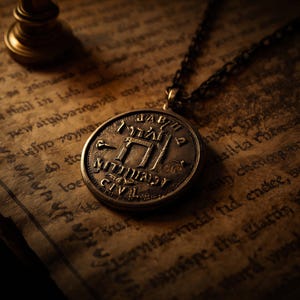 Protection Amulet Against Demons , Hebrew warding talisman , Book of Shadows Page , Grimoire 6 Languages PDF