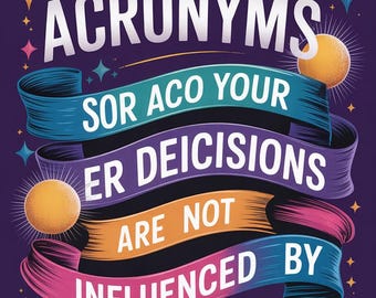 ネガティブな思考に影響されないための魔法の頭字語