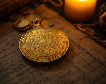 Hebrew prosperity talisman lore , Money Business Amulet , Grimoire 6 Languages PDF, Book of Shadows Page