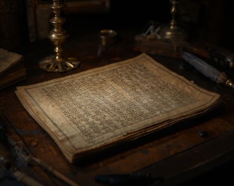 Shem HaMephorash kabbalistique, Tableau de méditation des 72 noms, Grimoire en 6 langues (PDF), Livre des Ombres