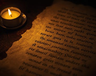 Greek folk rite for the impossible , Courage and Faith Ritual , Grimoire 6 Languages PDF, Book of Shadows Page