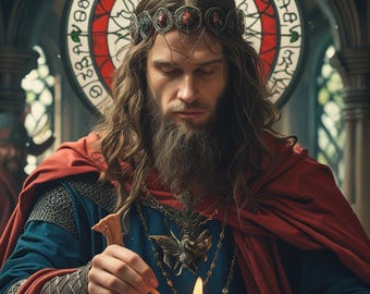 敵を倒す中世アングロサクソンの魔法呪文