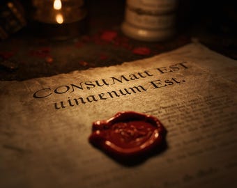 Latin folk rite to seal an intention , Manifestation Ritual , Grimoire 6 Languages PDF, Book of Shadows Page