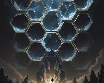 黒魔術によって引き起こされる悪に対する六角形