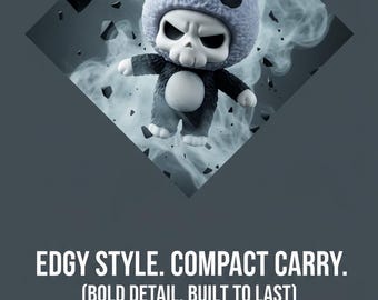 Skull Panda Keychain!