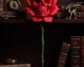 Beautifully crafted "Skull Rose"