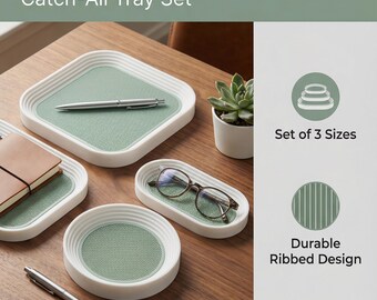 Beautifully designed "Catch all Trays" 3 in a set!