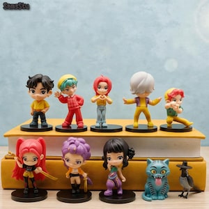 Figurine Kpop Demon Hunters, Modèles Réduits De Jouets