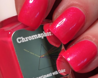 Hot Haute Heat Nail Polish - Hot Pink Fluorescent