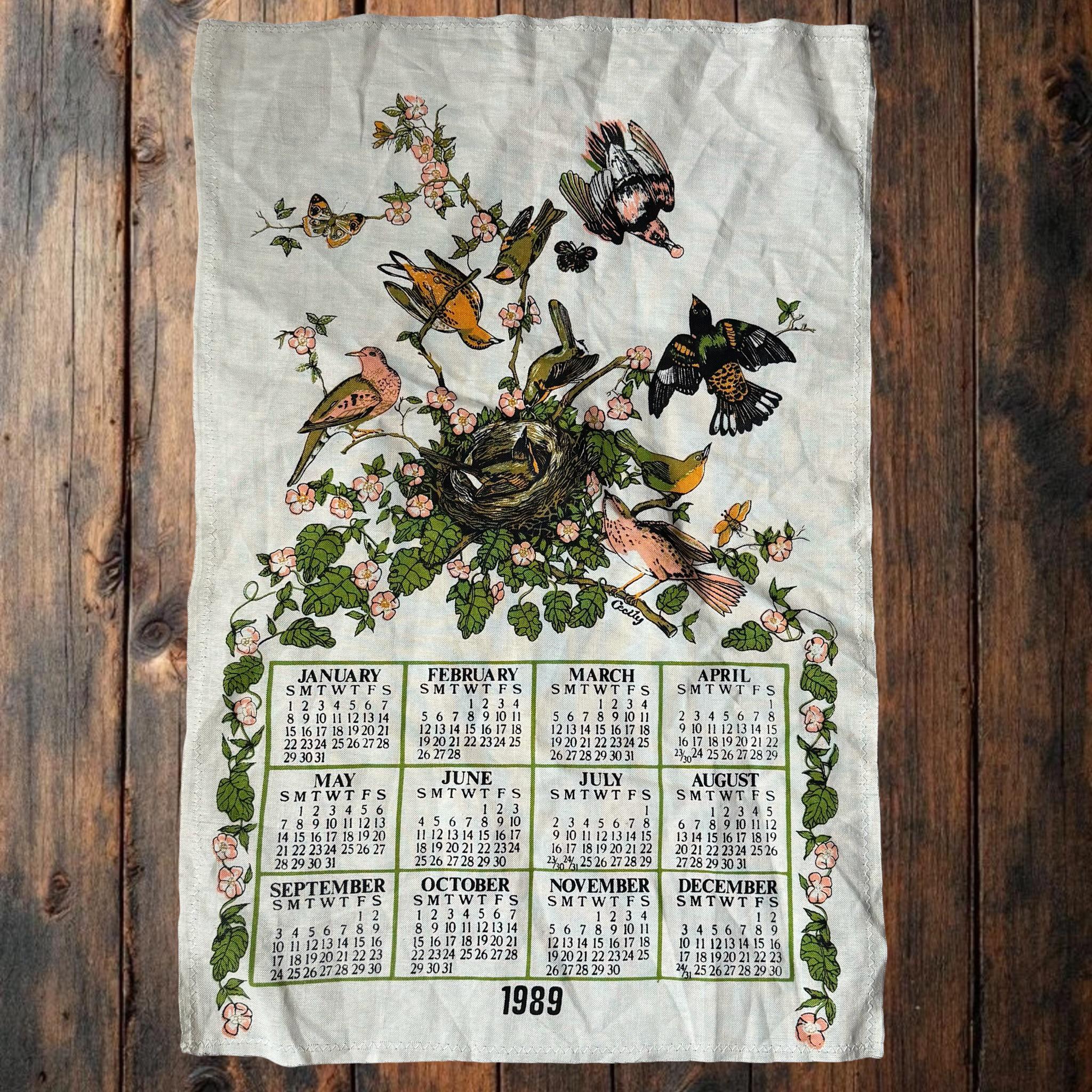 1989 80s Calendar - Etsy