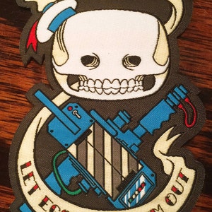 Trap 'Em All woven patch