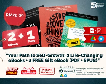 Self-Healing Ebook Bundle: Inner Peace & Reflection (PDF + EPUB)