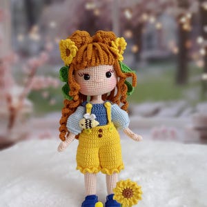 Crochet Doll, Amigurumi Doll, Knitted Doll, Granddaughter Gift, Handmade Doll, Daughter Gift, Amigurumi Crochet, Niece Gift