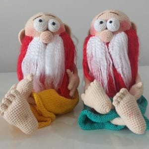 Grandpa doll, Crochet Doll for Sale Vintage, Knit Doll, Amigurumi Doll Finished, Hand Knit Doll, Gift