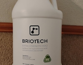 Ultra Strength HOCl Cleaner, 500 PPM Hypochlorous Acid Solution, ULV Fogging Machines & Humidifiers, Professional Odor Eliminator