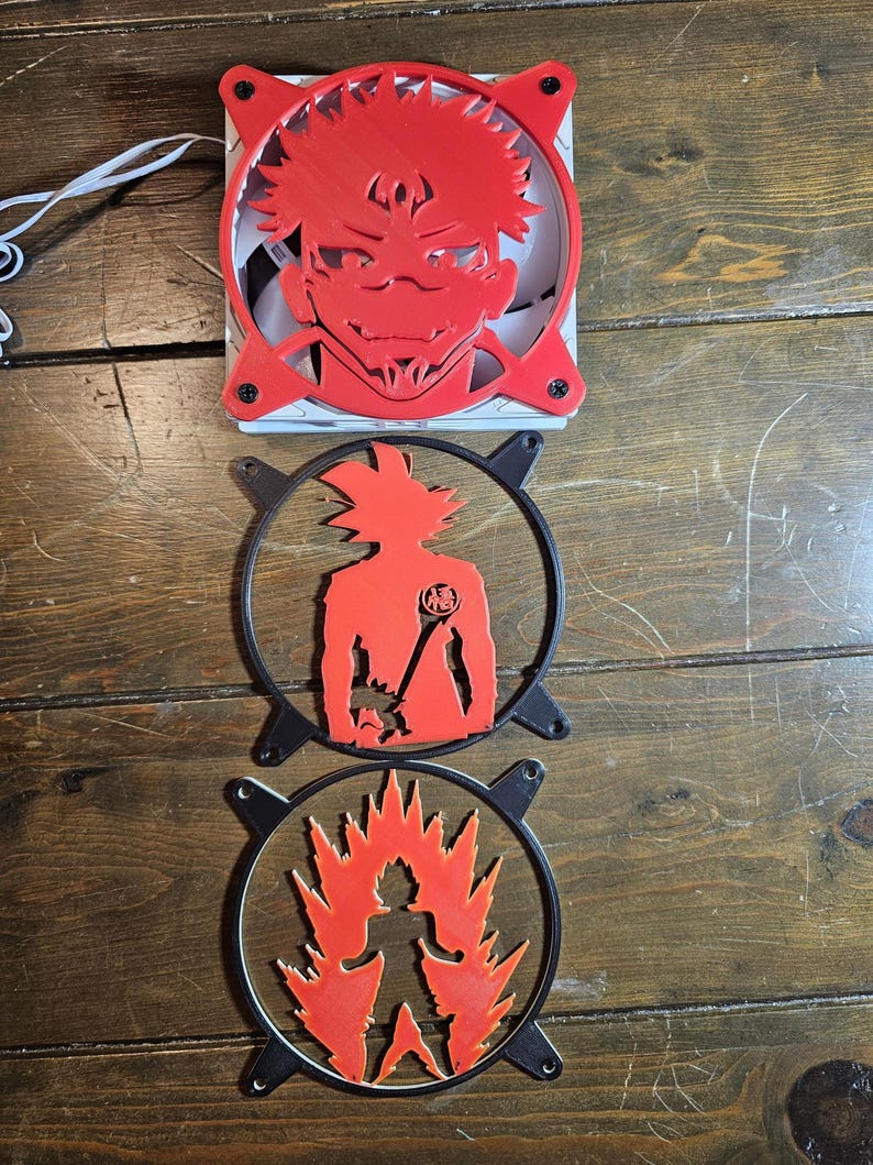 Custom 3D Printed PC Fan Covers - Etsy