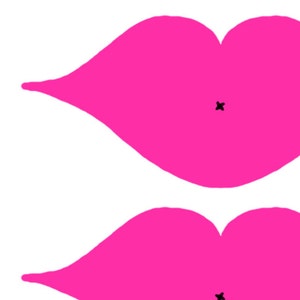 Mustache and Lips Instant Download PRINTABLES for Wedding or Birthday Party Gifts Favors Photobooth Props image 3