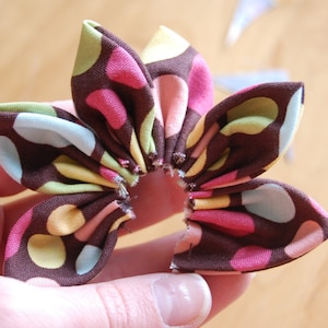 SALE Fabric Flowers Tutorials Patterns Digital Download PDF Make Your Own image 3